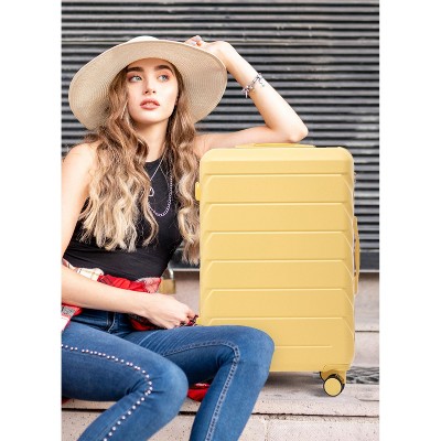 20"/24"/28" 3 pcs/set in ABS Spinner Wheel Luggage, Matching Color with Combination Lock