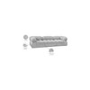 Meridian Furniture,Ames Grey Boucle Fabric Modular Sofa - 3 of 4