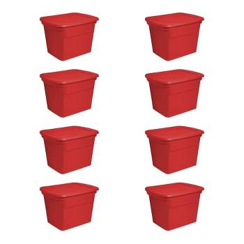 Elf Stor 83-DT5019 All Occasion Vertical 30 in. Wrapping Paper Storage Box  with Lid, Red, 1 - Kroger