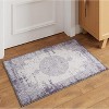 Maxax Machine Printed Vintage Area Rug For Living Room, Hallway Runner, Entryway Rug - 2 of 4