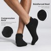 TIME HOLLOW Black Ankle Socks With Anti-Blister Tab - 3 of 3
