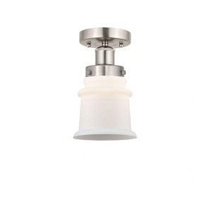 Canton - 1 Light Semi-Flush Mount In Industrial Style-9.25 Inches Tall and 5.25 Inches Wide - 1 of 1