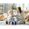 Allobebe Toddler Balance Ride-On Bike 4-Wheeled 12-36 Months Adjustable Seat Quiet Wheels - 4 of 4