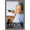 PosterPalooza | Textured Black Picture Frame - UV Acrylic, Foam Board Backing, Hanging Hardware - 3 of 4