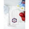 C&F Home Home Of The Brave Wreath 4th of July Cotton Kitchen Towel Patriotic Dishtowel Decoration - 2 of 3