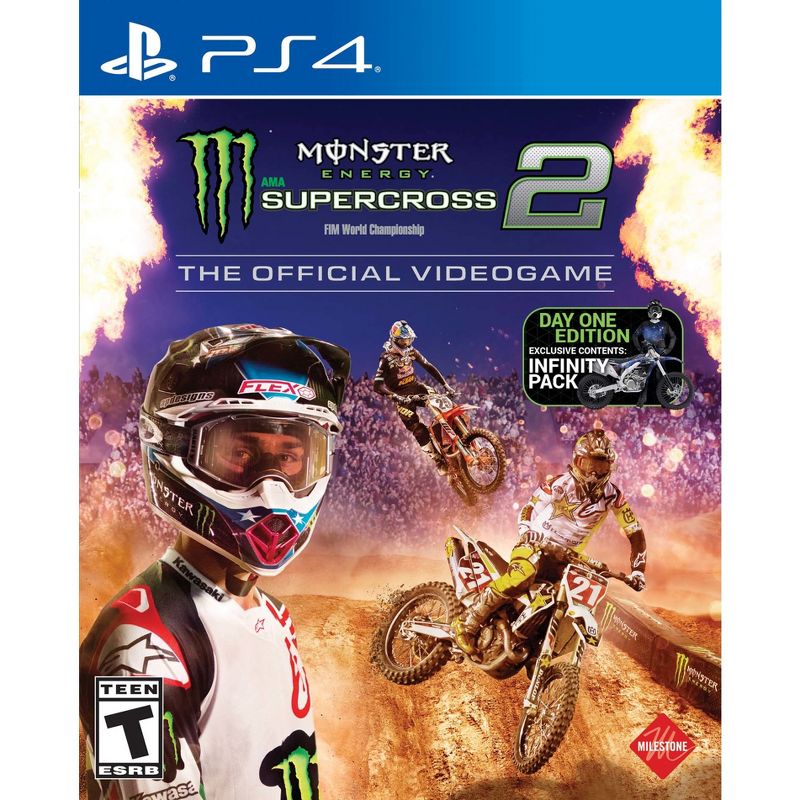 Monster Energy Supercross 2: The Official Video Game Day One Edition - PlayStation 4, 1 of 8