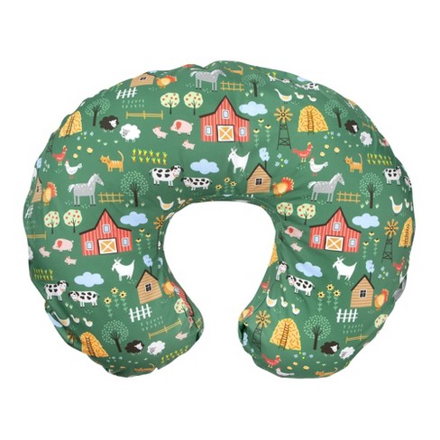 Boppy Original Support Nursing Pillow Cover Green Farm Target