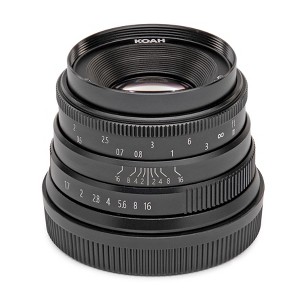 Koah Artisans Series 35mm f/1.7 Manual Focus Lens for Micro Four Thirds (Black) - 1 of 3