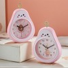REGALWOVEN Plastic Battery Powered Small Fruit Alarm Clock 4.5"L x 2.2"W x 5.3"H 1 Pc - 2 of 4