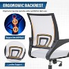 BestMassage Office Chair Computer Chair Desk Chair with 360 Degree Swivel & Lumbar Support Suitable for Office Home - 4 of 4