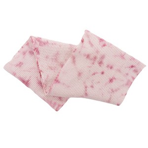Britt's Knits Womens Soft Tie Dye Mantra Infinity Fall Winter Double Ribbed Knit Scarf - 1 of 2