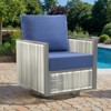 Gymojoy Outdoor Deep Seat Cushion Set 24 x 24 x 6 Inch - 2 Pair - 3 of 4