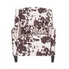 29.25" Velvet Modern Side Chair with Tufted Backrest and Solid Wood Legs - 2 of 4