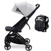 Lightweight Travel Stroller, Foldable Compact Stroller with Reclining Seat and Canopy, Airplane Friendly,Ideal for Travel and Growing Infants - 2 of 4