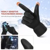 Paaaawaters Winter Gloves for Men Women: Waterproof Touch-Screen Glove Thermal Coldproof Snow Gloves for Driving Cycling - 3 of 4