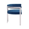 Meridian Furniture,Marcello Velvet Dining Chair, Set of 2 - 4 of 4