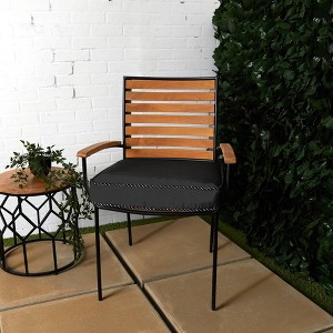 Sunbrella Indoor/Outdoor Braided Cord Cushion - Sorra Home - 1 of 4