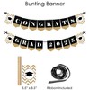 Big Dot of Happiness 2025 Gold Graduation Party Supplies - 387 Piece Decoration Kit - Fundle Bundle - 3 of 4