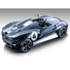 2020 McLaren Elva Convertible #4 Black w/Silver Accents "Exclusive Collection" Ltd Ed to 79 pcs 1/18 Model Car by Tecnomodel - 2 of 3
