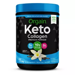 Orgain Keto Collagen Powder - Vanilla - 14.08oz