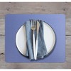 Frieling EveryDay Rectangular Placemat, Non-Slip Vinyl & Polyester Dining TableMat, Decorative Kitchen Linen, 13" x 17", Vinyl & Polyester Woven - 4 of 4