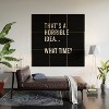 EnvyArt Thats A Horrible Idea Wood Wall Mural - Society6 - 2 of 2
