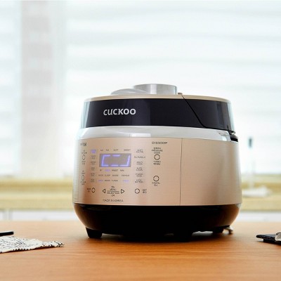 Gold Stainless Steel Induction Heating Pressure Rice Cooker with Nonstick Inner Pot
