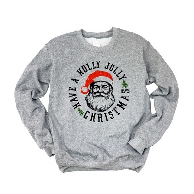 Simply Sage Market Women's Graphic Sweatshirt Holly Jolly Santa