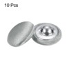 Unique Bargains Blouses Sweater Round Aluminum Cotton Fabric Cloth Covered Buttons 10 Pcs - 3 of 4
