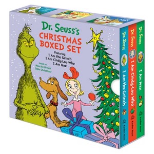 Dr. Seuss's Christmas 3-Book Boxed Set: I Am the Grinch, I Am Cindy-Lou Who; I Am Max - (Dr. Seuss's I Am Board Books) by  Dr Seuss - 1 of 1