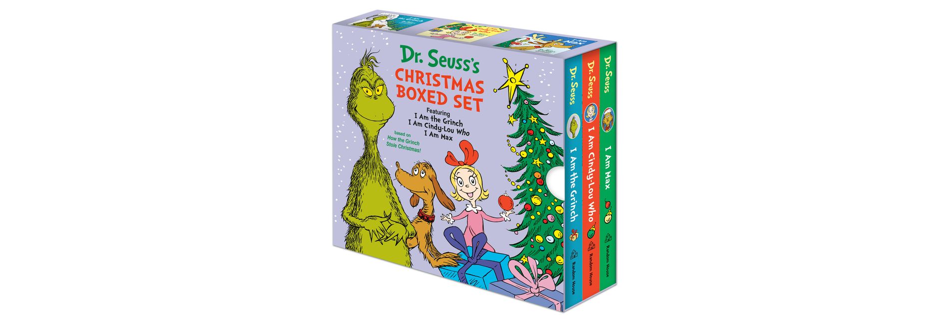 Dr. Seuss's Christmas 3-Book Boxed Set: I Am the Grinch, I Am Cindy-Lou Who; I Am Max - (Dr. Seuss's I Am Board Books) by  Dr Seuss