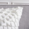 Teagen Pillow - White - 18"X18" - Safavieh - 4 of 4