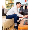Memoi Men's Festive Funny Santa Shades Novelty Crew Socks - 4 of 4