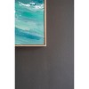Framed Painting – Swimmer Wall Art with Ocean Blue Tones by Kalalou - 2 of 3