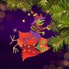 C & F 11.75 In Booville Owl Ride Witch Ornament Tree Ornaments - 3 of 3