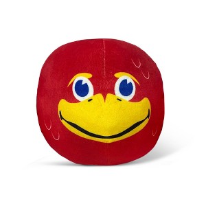 NCAA Kansas Jayhawks 8" Round Mascot Pillow - 1 of 1