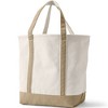 Lands' End Open Top Canvas Tote Bag - 4 of 4
