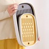 coucheta Rabbit Litter Box Toilet, Guinea Pig Training Litter Pan Pet Toilet Puppy Rabbit Potty Tray Plastic Small Animals - 4 of 4