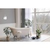 Elegant Lighting Kace 1 light Chrome and Clear glass wall sconce - 2 of 4