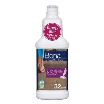 Bona Cleaning Products Refillable & Reusable Jet Mop Wood Spray Mop Refill - Unscented - 32 fl oz