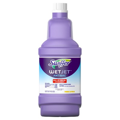Swiffer WetJet Solution Antibacterial Cleaner - 42.2 fl oz