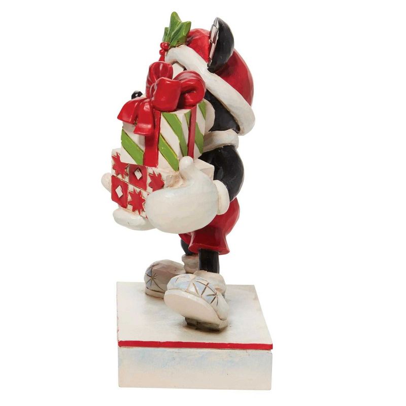 Jim Shore 4.5 Inch A Season Of Giving Mickey Mouse Disney Figurines, 2 of 4