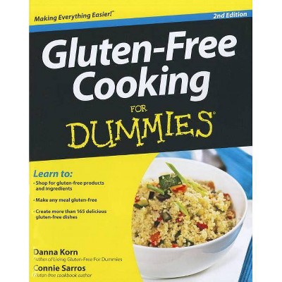 Gluten-Free Cooking For Dummies - 2nd Edition by  Danna Korn (Paperback)