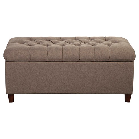 End of bed on sale storage bench target