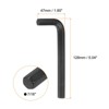 Unique Bargains Home Repair Tools L-Shape Hex Key Wrenches 2 Pcs Black - 2 of 4