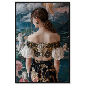 Art Remedy Birth of Venus Dress Fashion and Glam Wall Art Framed - 1 of 4