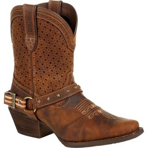 Women's Durango Ventilated Shortie Boot, DRD0375, Brown - 1 of 4