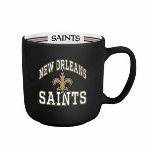 NFL New Orleans Saints Stripe Mug - 15oz: Ceramic Drinkware, Licensed by NFL - 1 of 1
