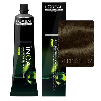 L'Oreal Pro iNOA Coloration Ammonia-Free Permanent Hair Color Dye  - Multicolored Loreal Haircolor Cream