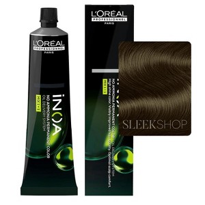 L'Oreal Pro iNOA Coloration Ammonia-Free Permanent Hair Color Dye  - Multicolored Loreal Haircolor Cream - 1 of 3
